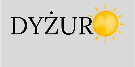 WOLNE MIEJSC NA DYŻUR WAKAYJNY
